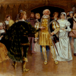 Lochinvar Painting by J. Carey based on the poem 'Lochinvar' by Sir Walter Scott