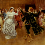 Lochinvar Painting by J. Carey based on the poem 'Lochinvar' by Sir Walter Scott
